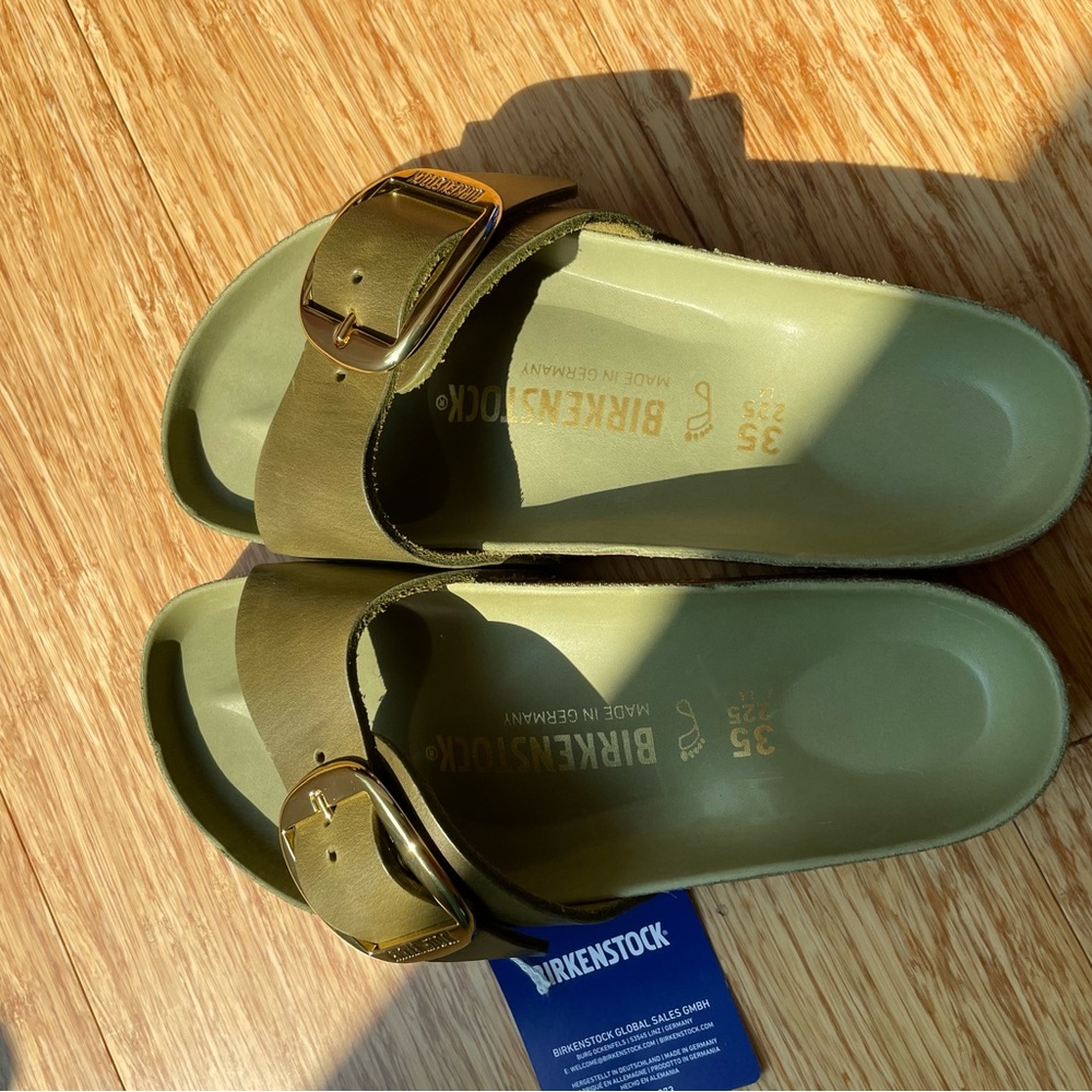 Birkenstock Olive Madrid big buckle 35